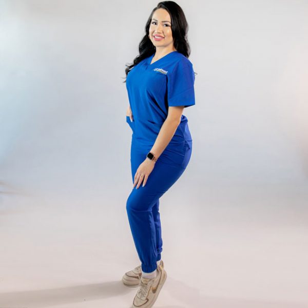 Scrub Jogger Set Royal