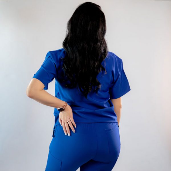 Scrub Jogger Set Royal - Image 3