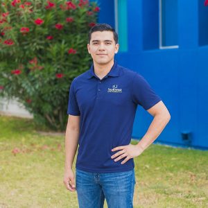 Men's Performance Polo - Navy Blue
